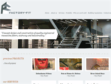 Tablet Screenshot of factory-fit.com